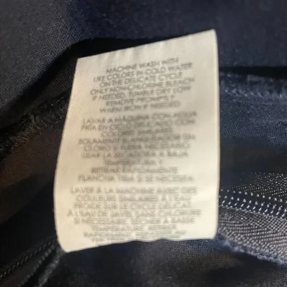 Cabi Pants Womens 6 Blue Mariner Trouser Dress Nautical Buttons Boot Cut Preppy - Picture 8 of 12